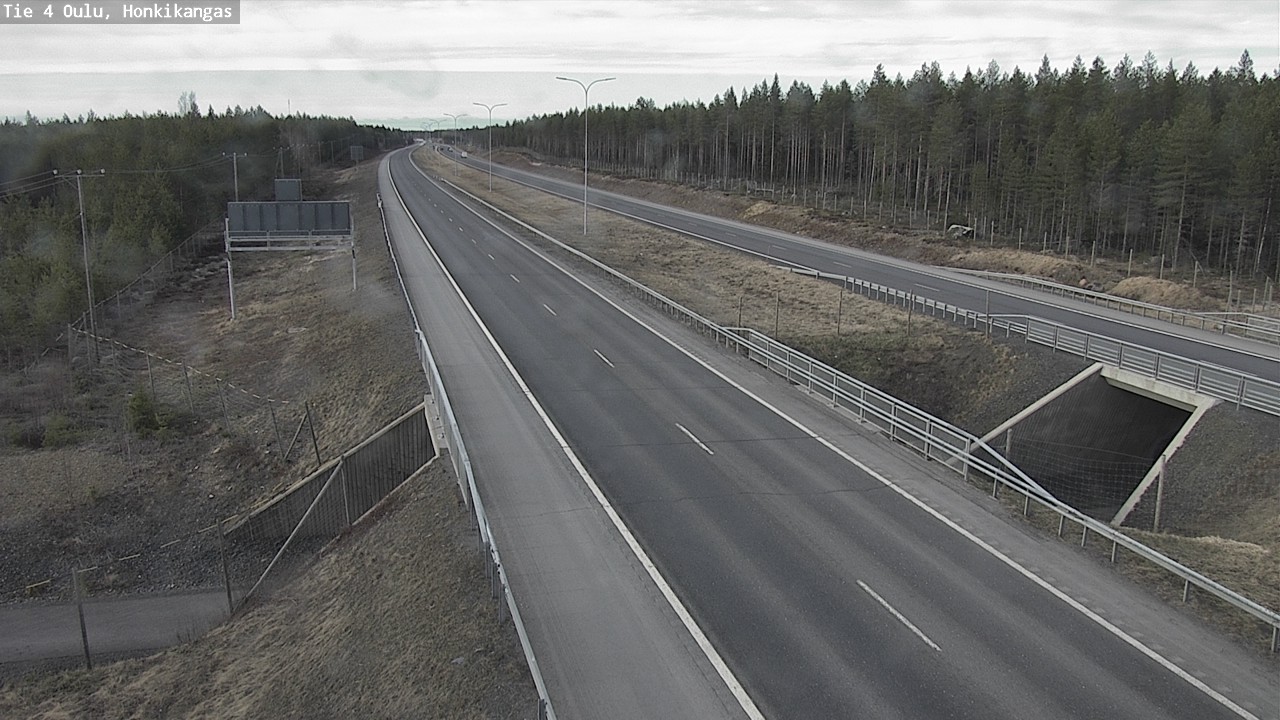 Kelikamerat Kuva Tie 4 Oulu, Honkikangas, Oulu, Pohjois-Pohjanmaa