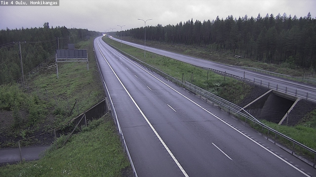 Kelikamerat Kuva Tie 4 Oulu, Honkikangas, Oulu, Pohjois-Pohjanmaa