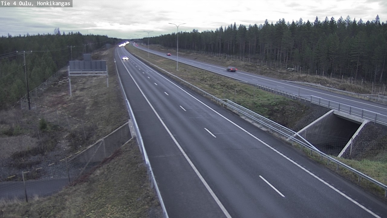 Kelikamerat Kuva Tie 4 Oulu, Honkikangas, Oulu, Pohjois-Pohjanmaa