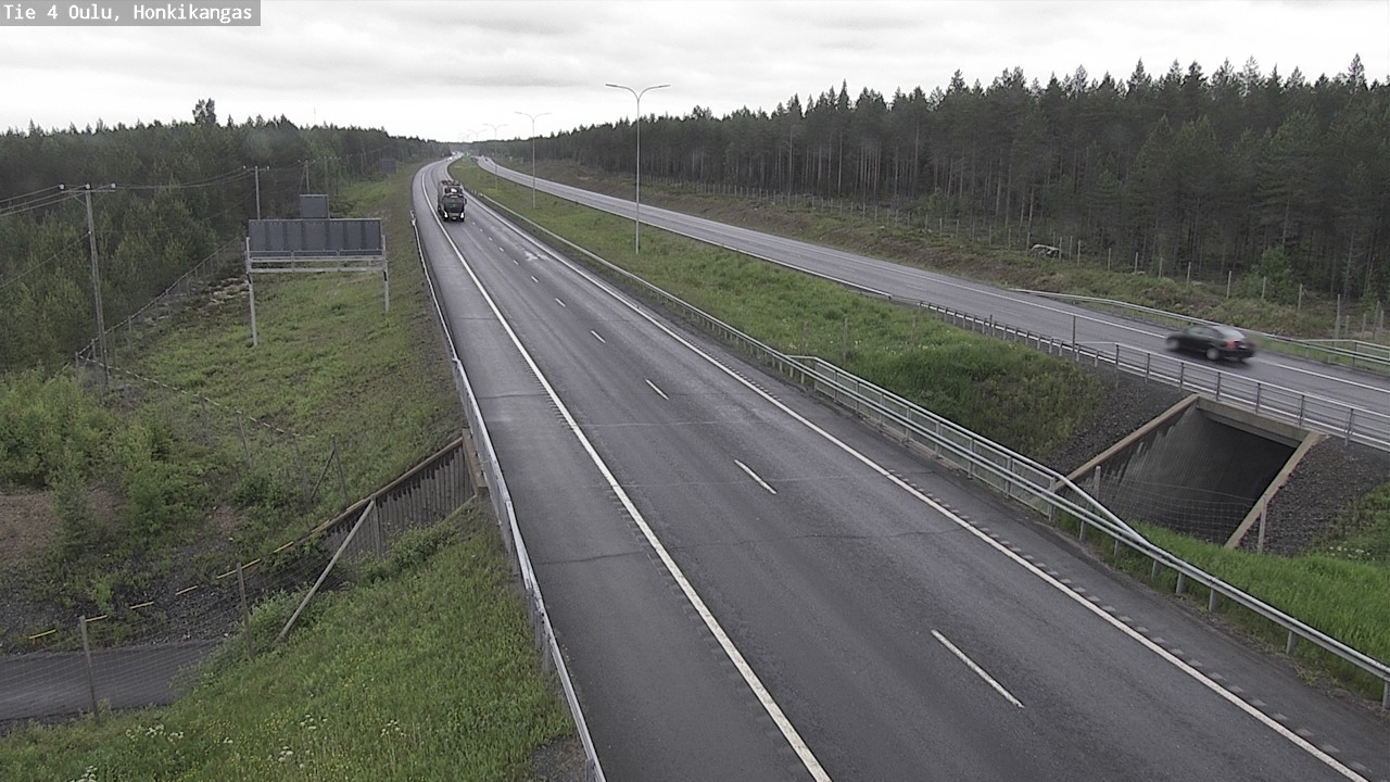 Kelikamerat Kuva Tie 4 Oulu, Honkikangas, Oulu, Pohjois-Pohjanmaa