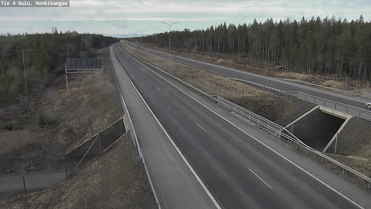 Kelikamerat Kuva Tie 4 Oulu, Honkikangas, Oulu, Pohjois-Pohjanmaa