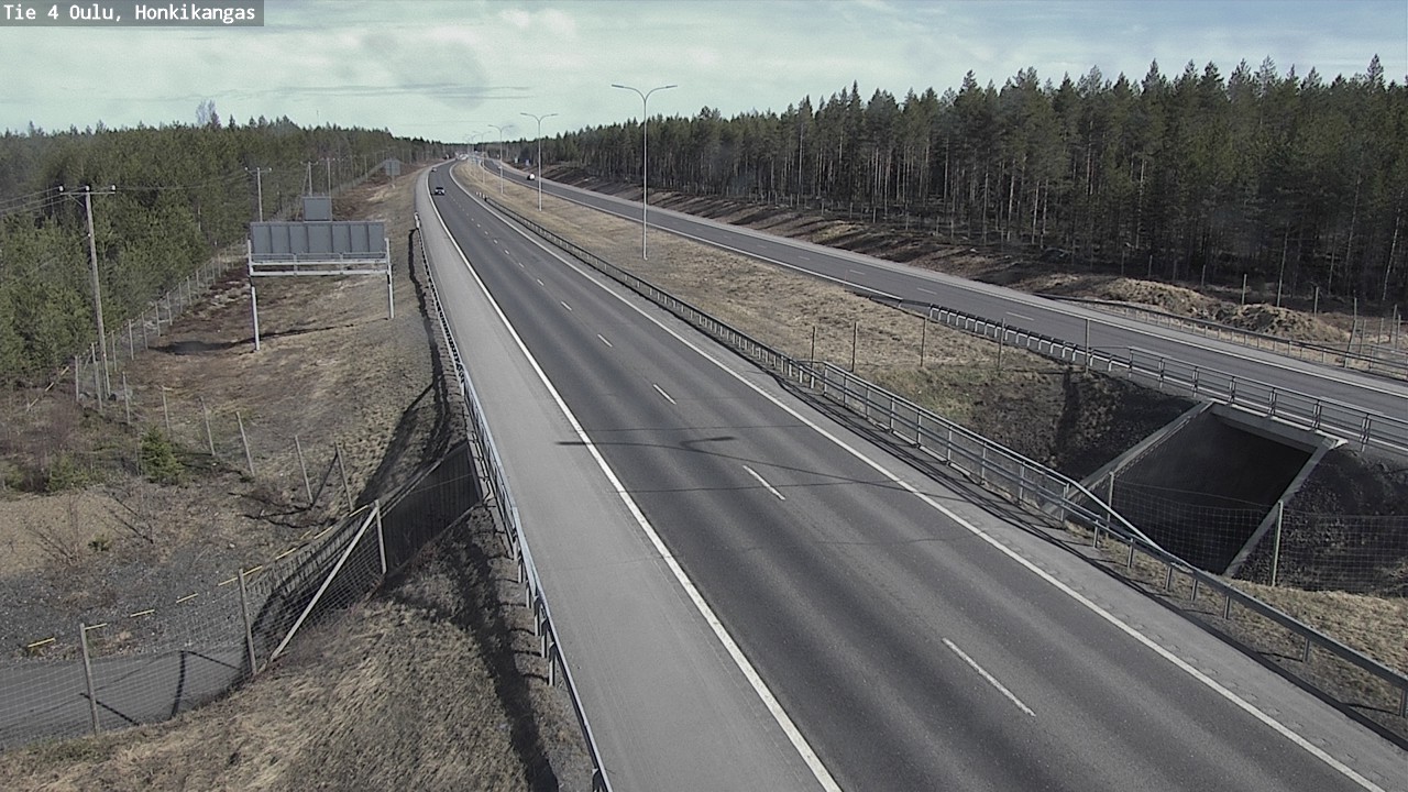 Kelikamerat Kuva Tie 4 Oulu, Honkikangas, Oulu, Pohjois-Pohjanmaa