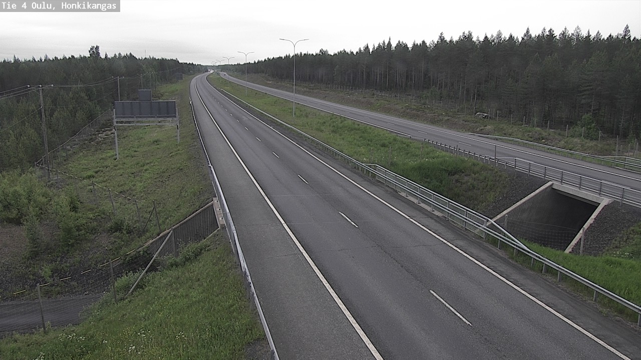 Kelikamerat Kuva Tie 4 Oulu, Honkikangas, Oulu, Pohjois-Pohjanmaa
