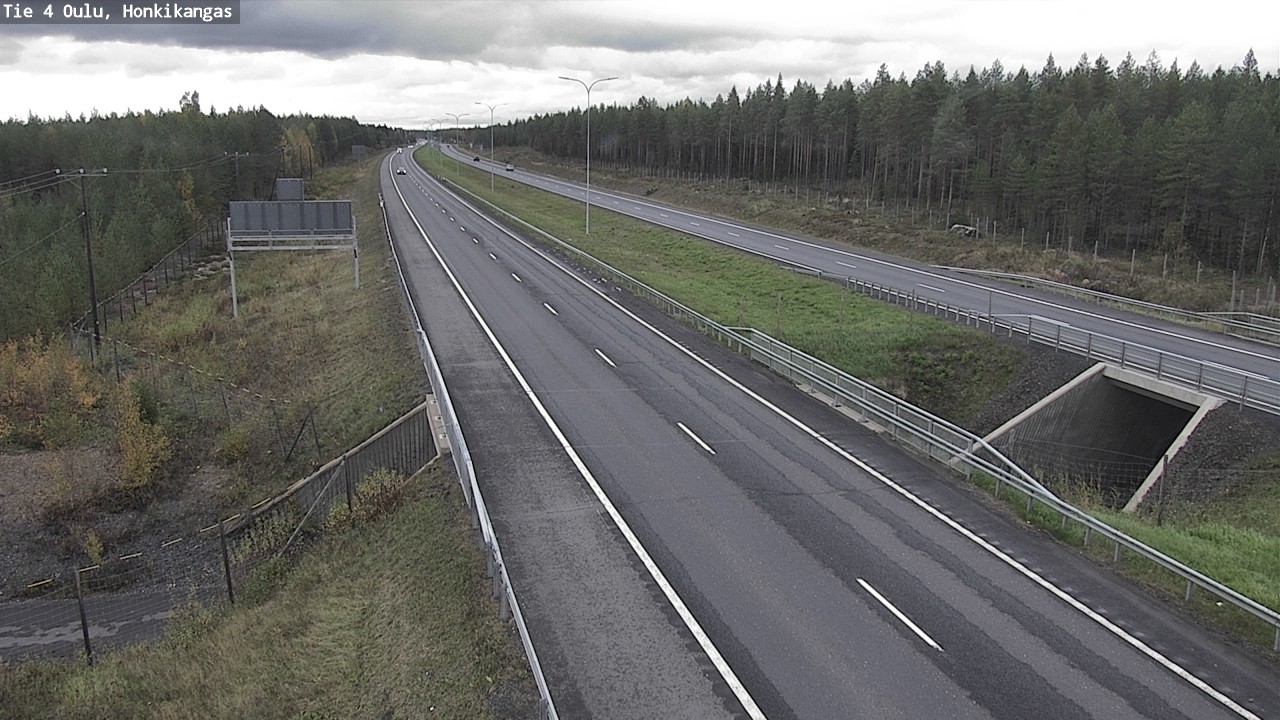 Kelikamerat Kuva Tie 4 Oulu, Honkikangas, Oulu, Pohjois-Pohjanmaa