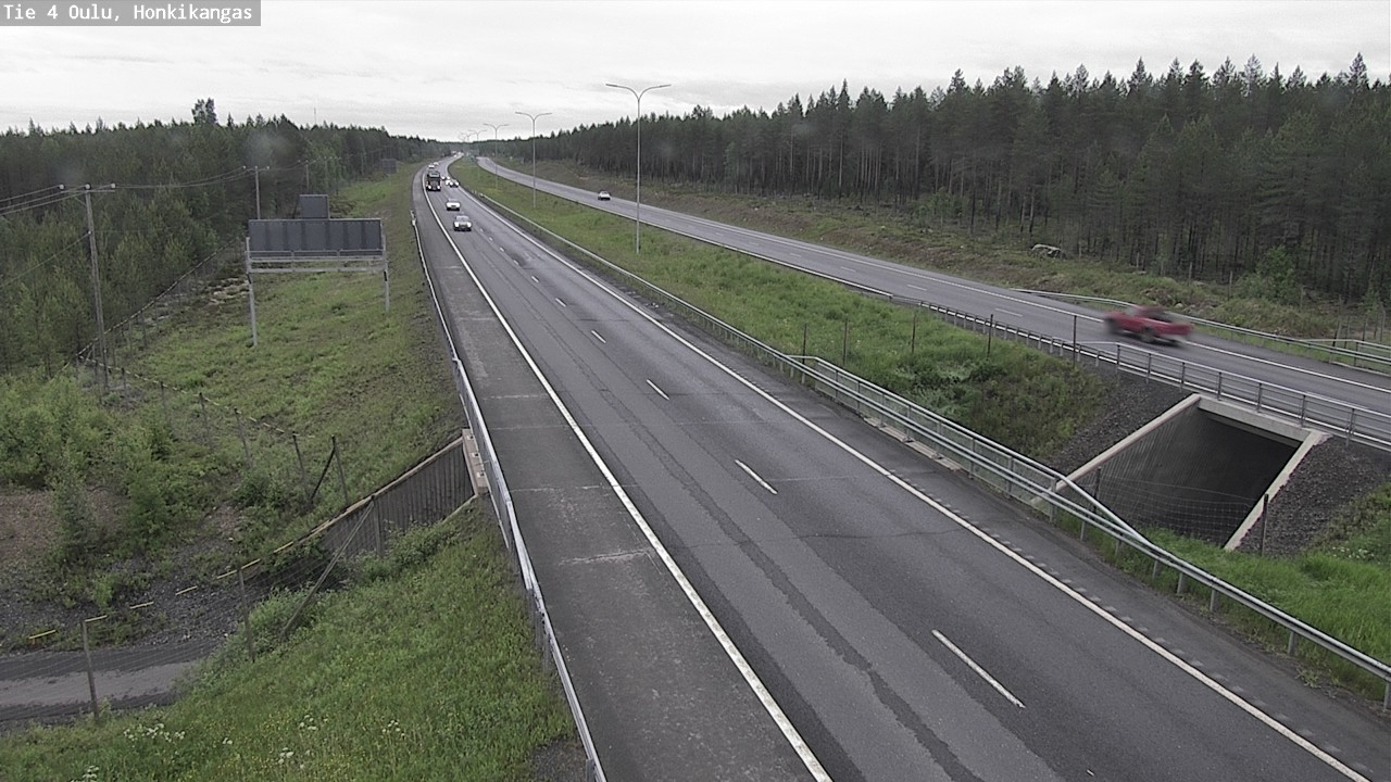 Kelikamerat Kuva Tie 4 Oulu, Honkikangas, Oulu, Pohjois-Pohjanmaa