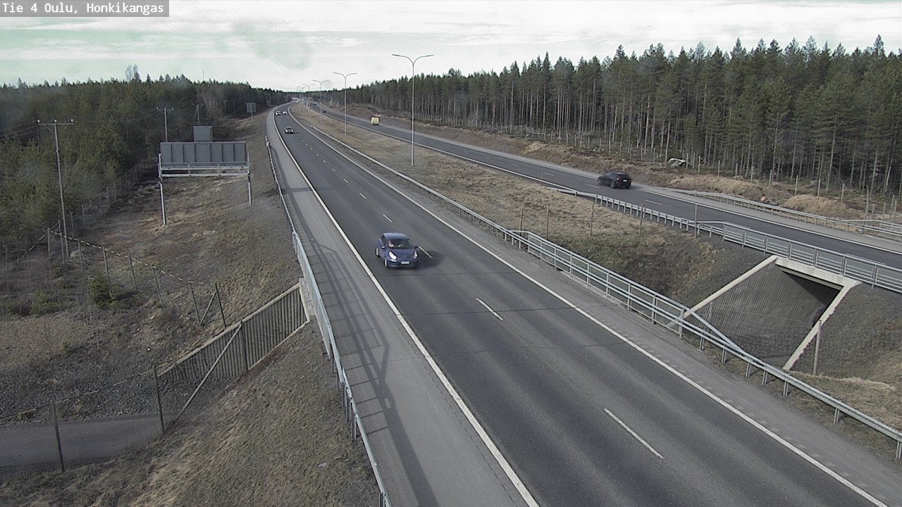 Kelikamerat Kuva Tie 4 Oulu, Honkikangas, Oulu, Pohjois-Pohjanmaa