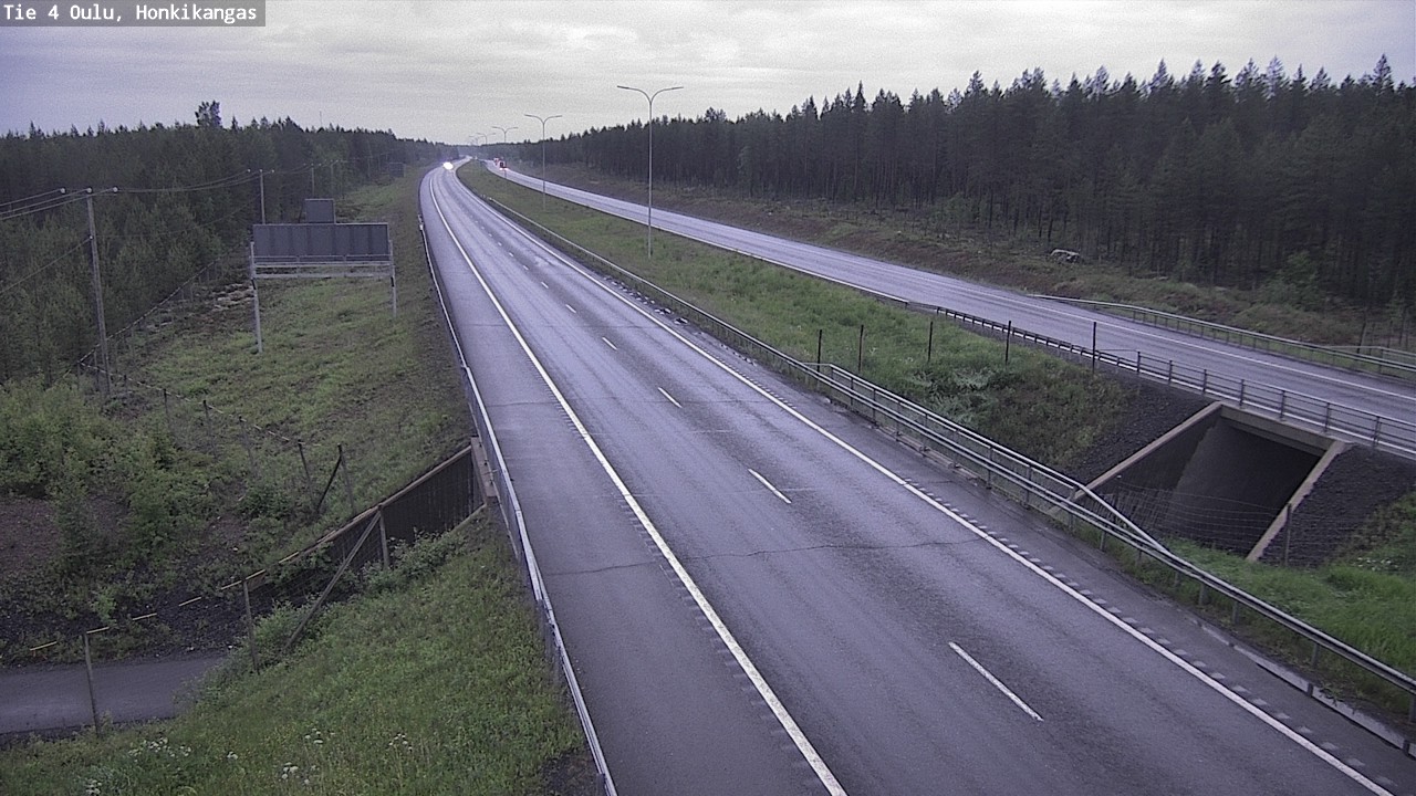 Kelikamerat Kuva Tie 4 Oulu, Honkikangas, Oulu, Pohjois-Pohjanmaa