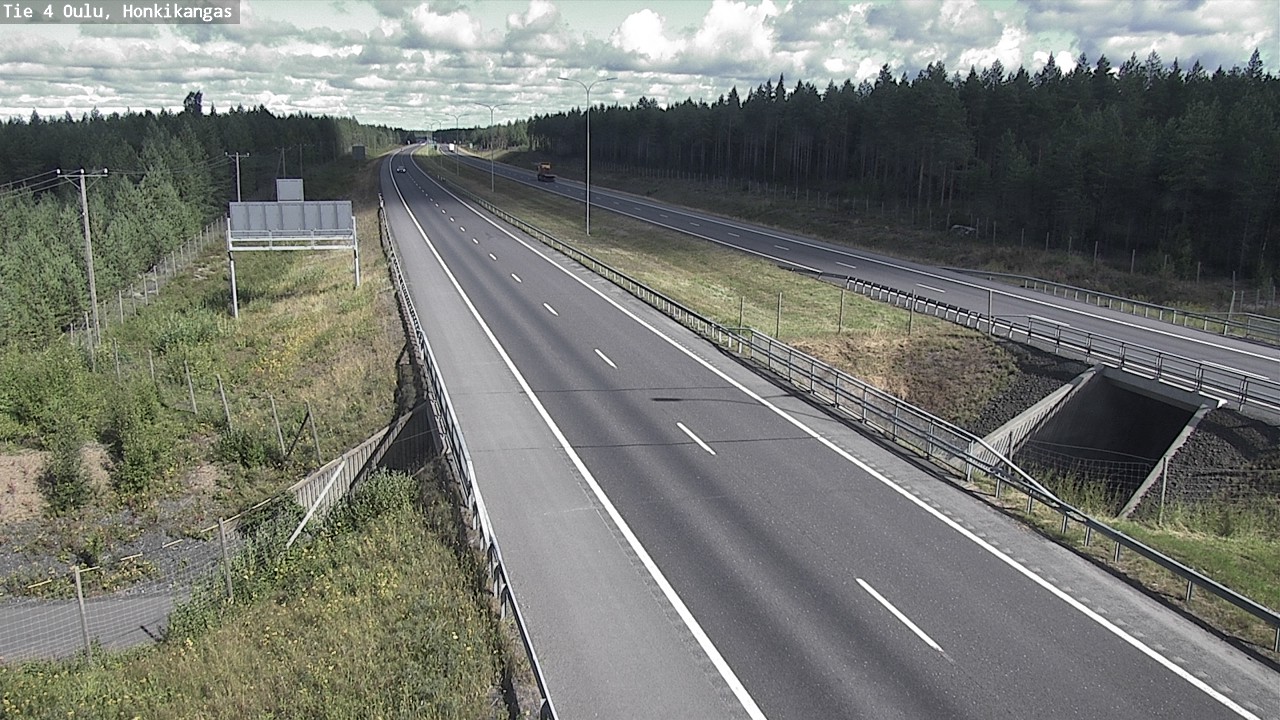 Kelikamerat Kuva Tie 4 Oulu, Honkikangas, Oulu, Pohjois-Pohjanmaa
