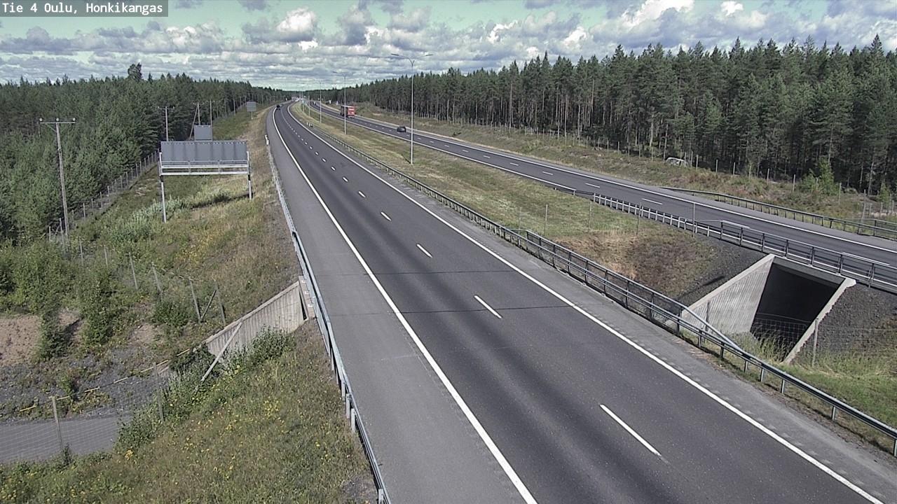 Kelikamerat Kuva Tie 4 Oulu, Honkikangas, Oulu, Pohjois-Pohjanmaa