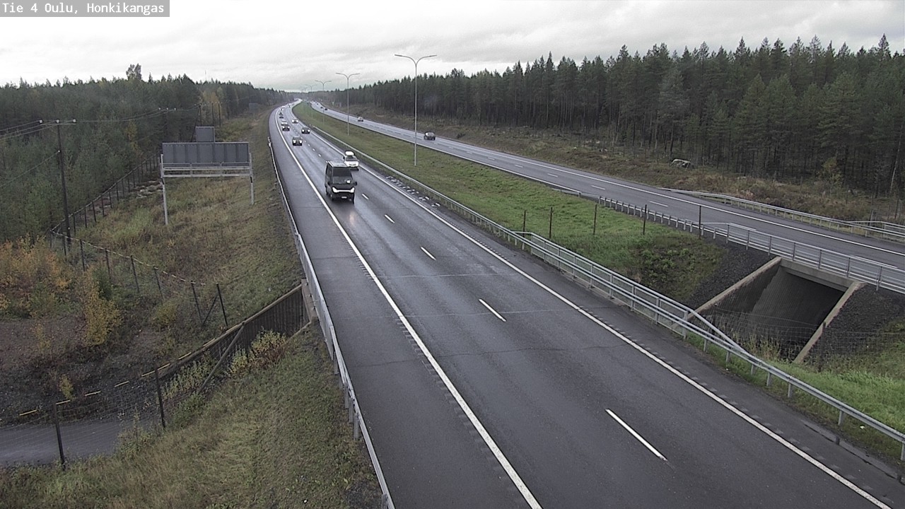 Kelikamerat Kuva Tie 4 Oulu, Honkikangas, Oulu, Pohjois-Pohjanmaa