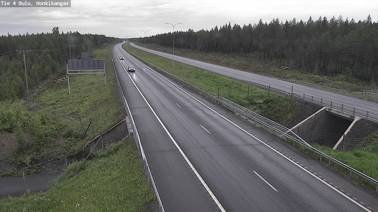 Kelikamerat Kuva Tie 4 Oulu, Honkikangas, Oulu, Pohjois-Pohjanmaa