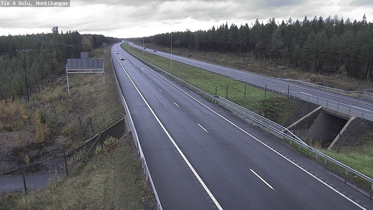 Kelikamerat Kuva Tie 4 Oulu, Honkikangas, Oulu, Pohjois-Pohjanmaa