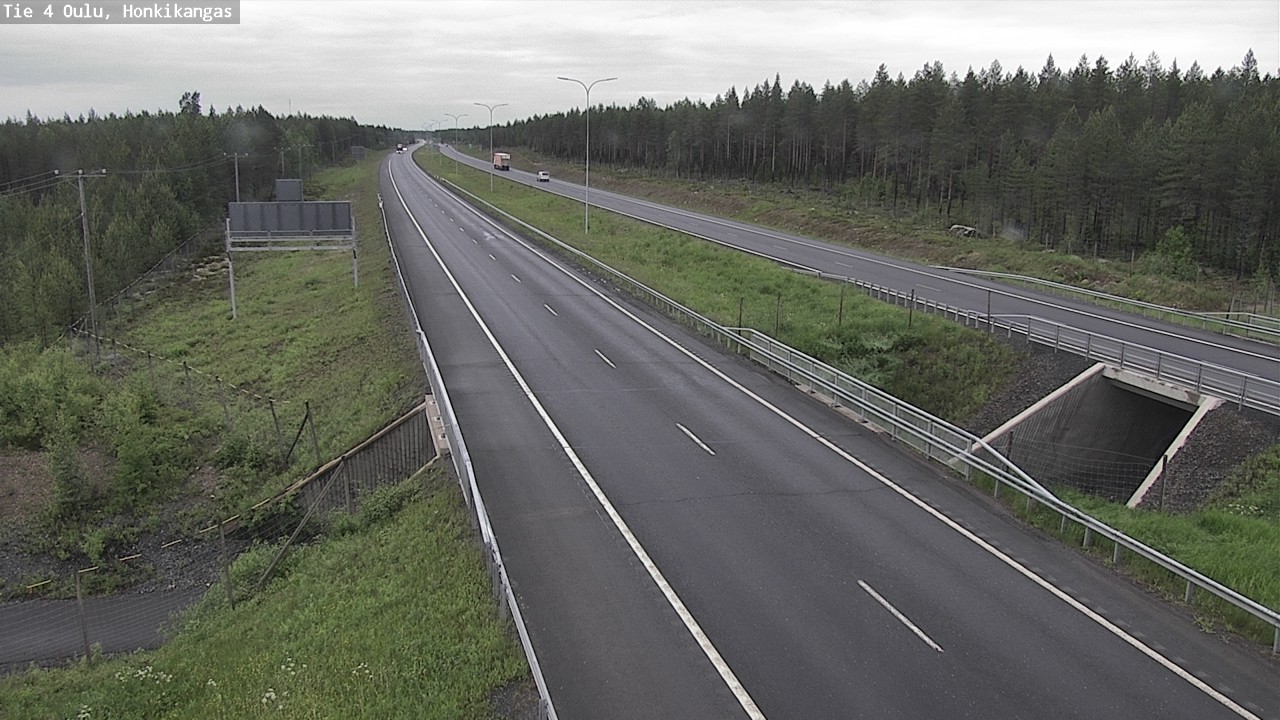 Kelikamerat Kuva Tie 4 Oulu, Honkikangas, Oulu, Pohjois-Pohjanmaa