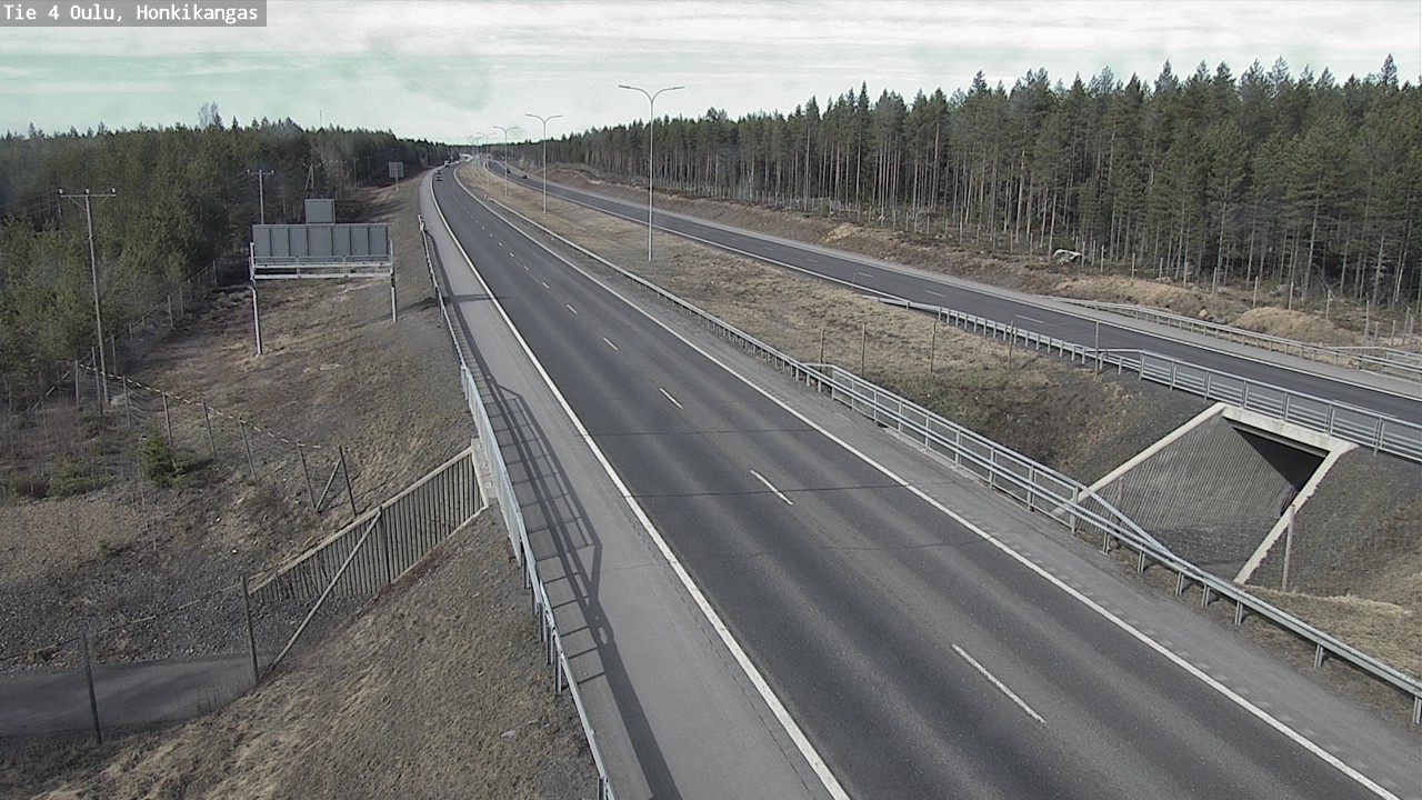Kelikamerat Kuva Tie 4 Oulu, Honkikangas, Oulu, Pohjois-Pohjanmaa