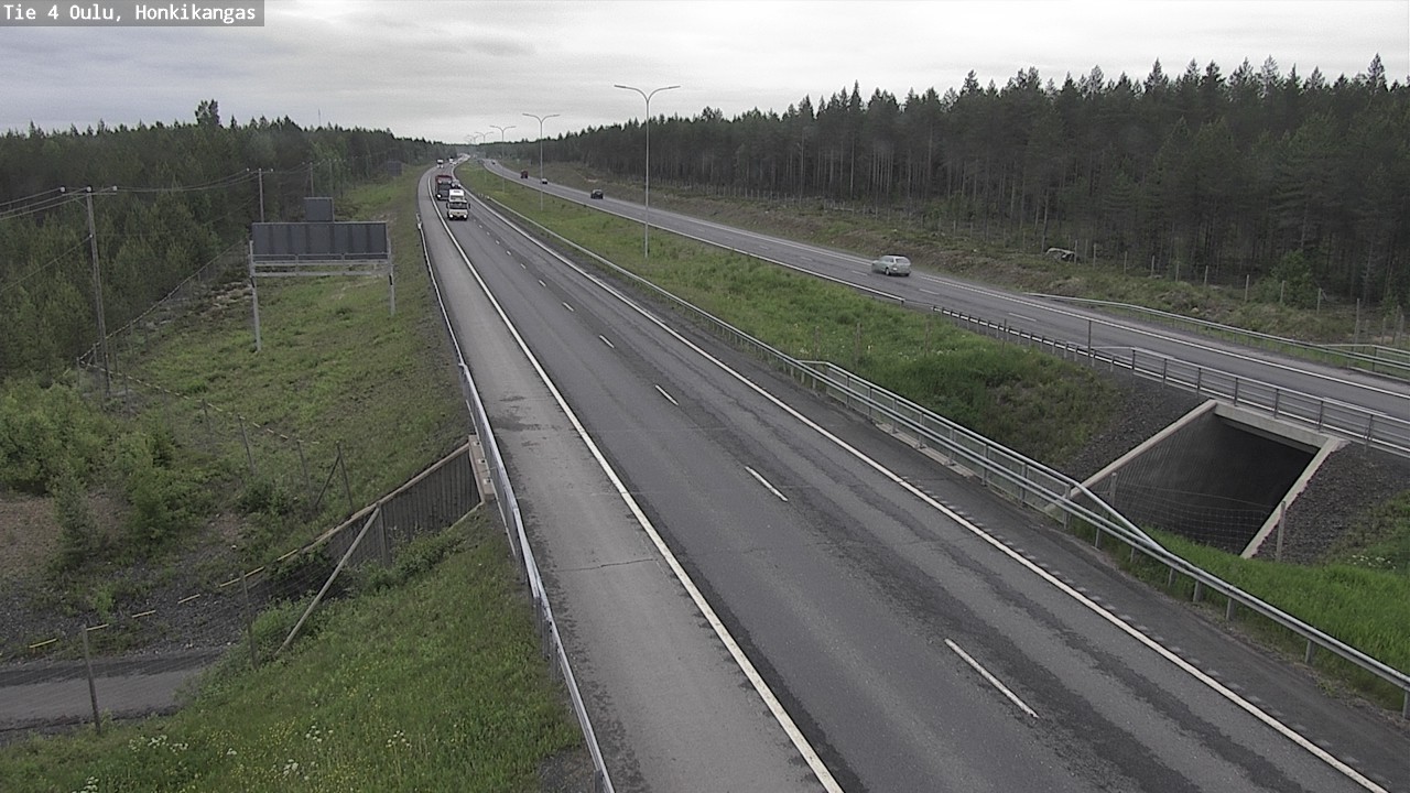 Kelikamerat Kuva Tie 4 Oulu, Honkikangas, Oulu, Pohjois-Pohjanmaa