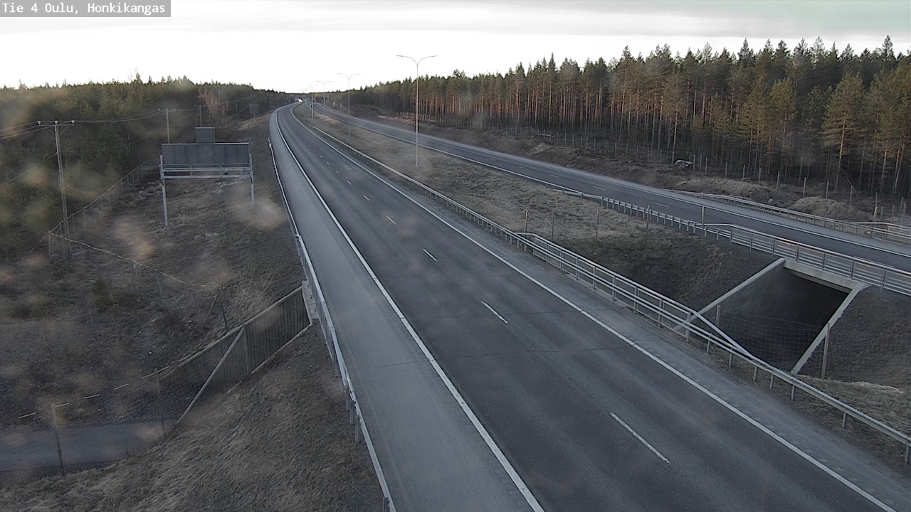 Kelikamerat Kuva Tie 4 Oulu, Honkikangas, Oulu, Pohjois-Pohjanmaa