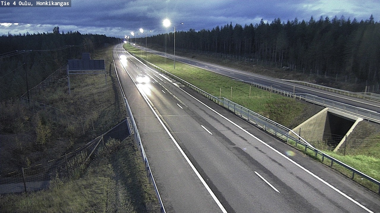 Kelikamerat Kuva Tie 4 Oulu, Honkikangas, Oulu, Pohjois-Pohjanmaa