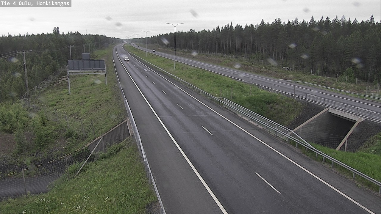 Kelikamerat Kuva Tie 4 Oulu, Honkikangas, Oulu, Pohjois-Pohjanmaa