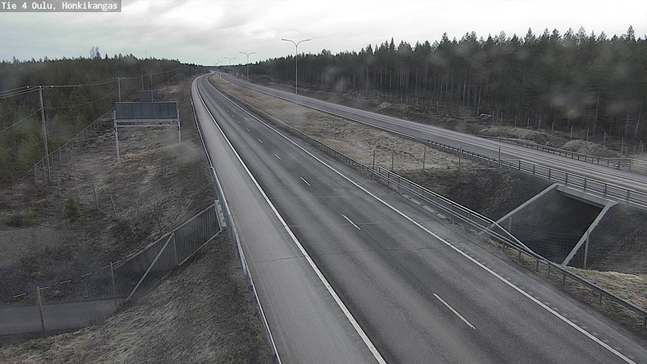 Kelikamerat Kuva Tie 4 Oulu, Honkikangas, Oulu, Pohjois-Pohjanmaa