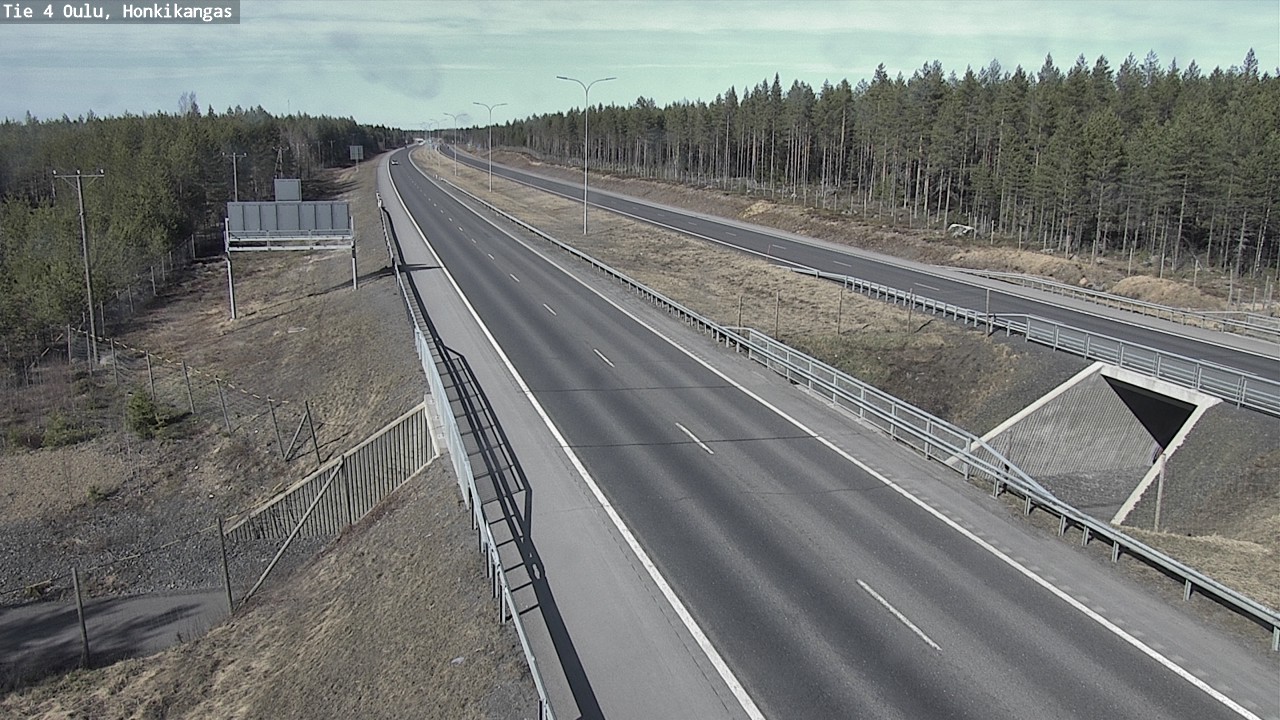 Kelikamerat Kuva Tie 4 Oulu, Honkikangas, Oulu, Pohjois-Pohjanmaa
