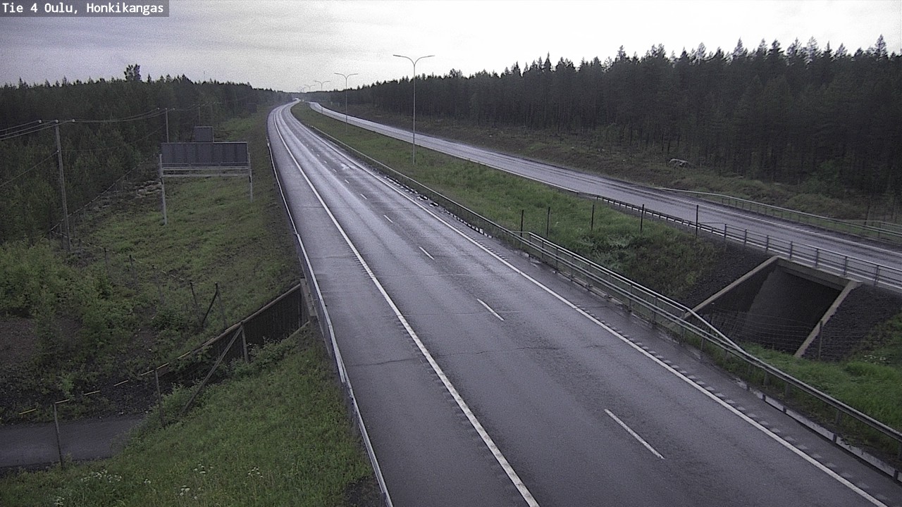 Kelikamerat Kuva Tie 4 Oulu, Honkikangas, Oulu, Pohjois-Pohjanmaa