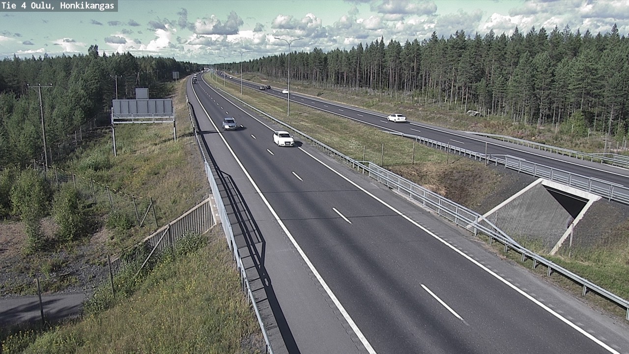 Kelikamerat Kuva Tie 4 Oulu, Honkikangas, Oulu, Pohjois-Pohjanmaa