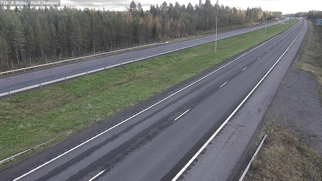 Kelikamerat Kuva Tie 4 Oulu, Honkikangas, Oulu, Pohjois-Pohjanmaa