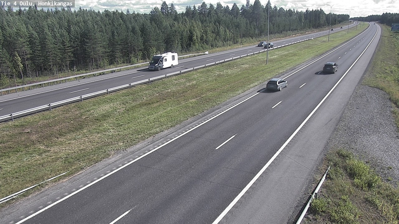 Kelikamerat Kuva Tie 4 Oulu, Honkikangas, Oulu, Pohjois-Pohjanmaa