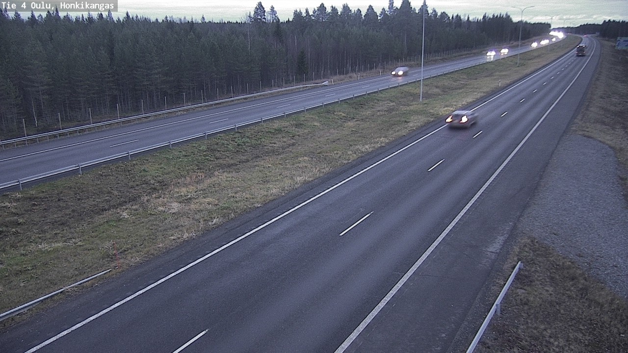 Kelikamerat Kuva Tie 4 Oulu, Honkikangas, Oulu, Pohjois-Pohjanmaa