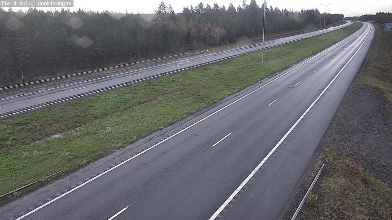 Weather Camera Image Road 4 Oulu, Honkikangas, Oulu, Pohjois-Pohjanmaa