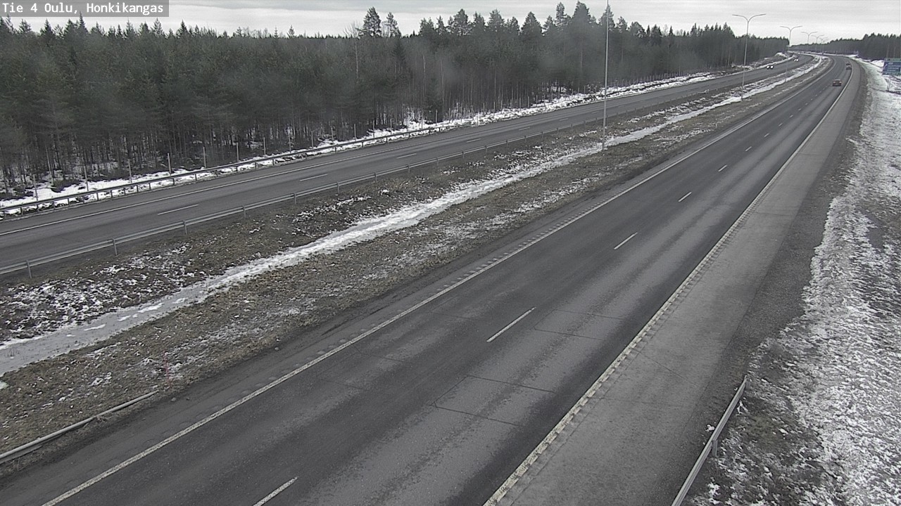 Kelikamerat Kuva Tie 4 Oulu, Honkikangas, Oulu, Pohjois-Pohjanmaa