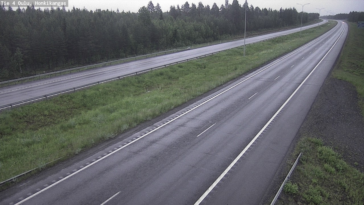Kelikamerat Kuva Tie 4 Oulu, Honkikangas, Oulu, Pohjois-Pohjanmaa