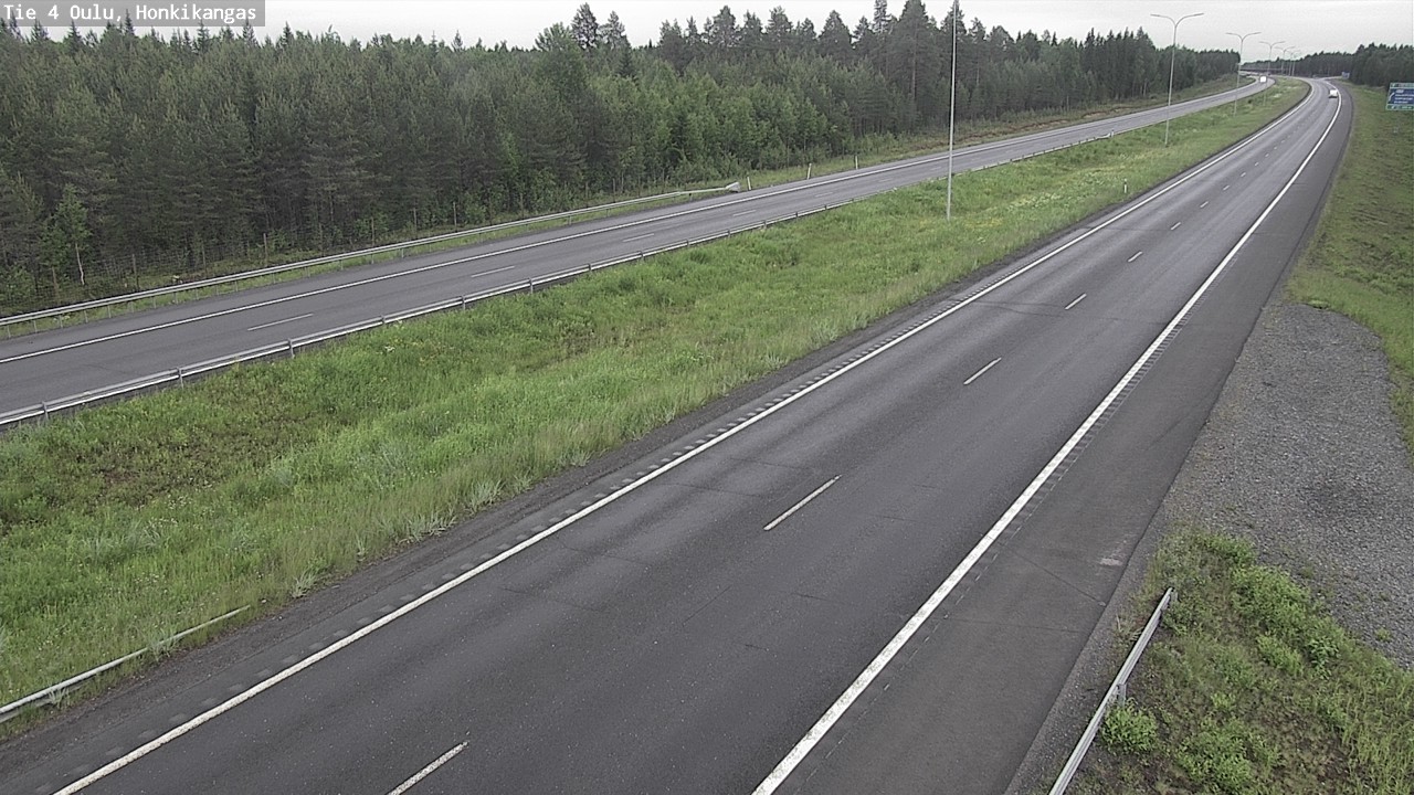 Kelikamerat Kuva Tie 4 Oulu, Honkikangas, Oulu, Pohjois-Pohjanmaa