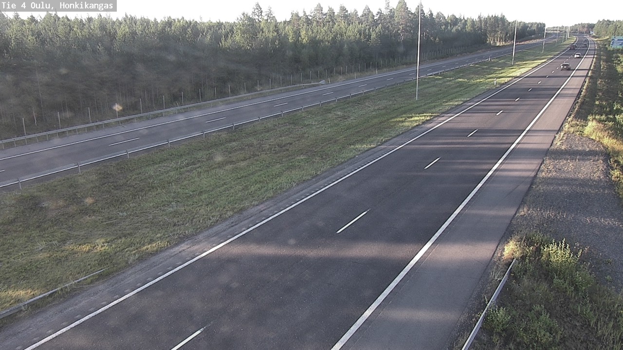 Weather Camera Image Road 4 Oulu, Honkikangas, Oulu, Pohjois-Pohjanmaa