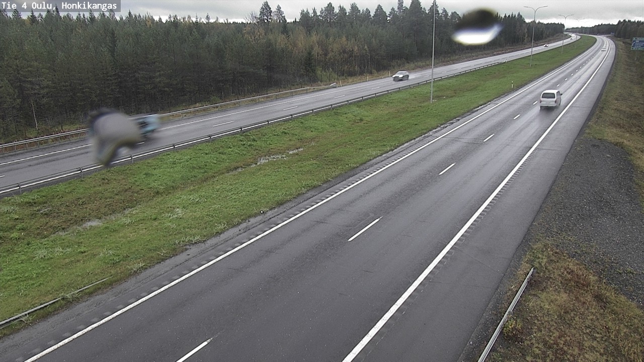 Weather Camera Image Road 4 Oulu, Honkikangas, Oulu, Pohjois-Pohjanmaa