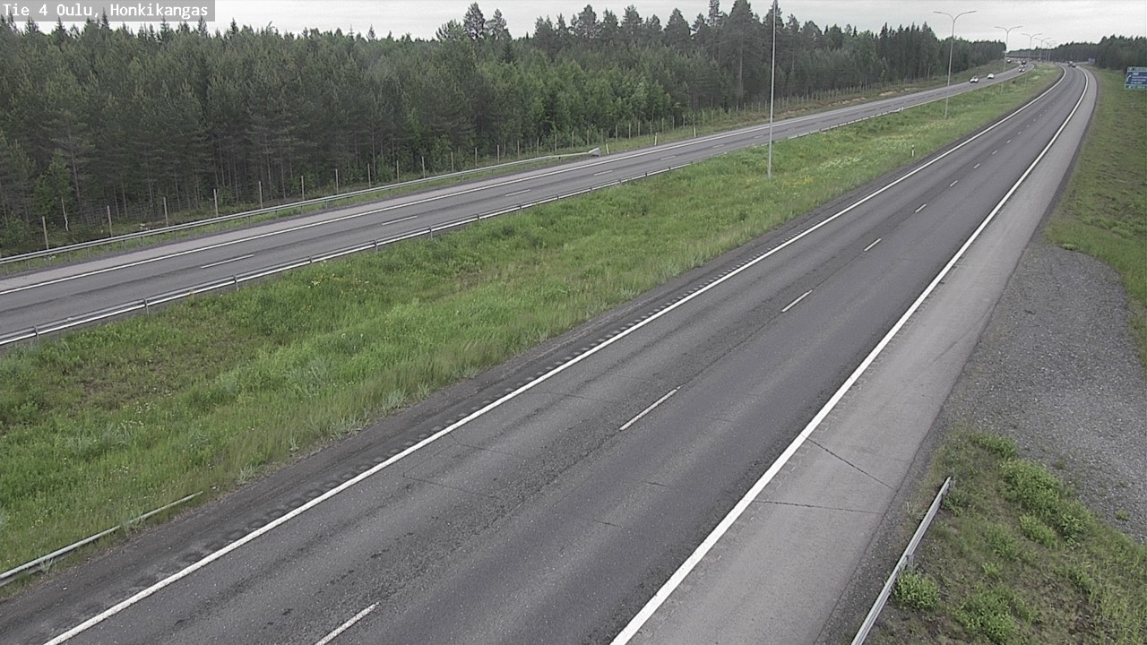 Kelikamerat Kuva Tie 4 Oulu, Honkikangas, Oulu, Pohjois-Pohjanmaa