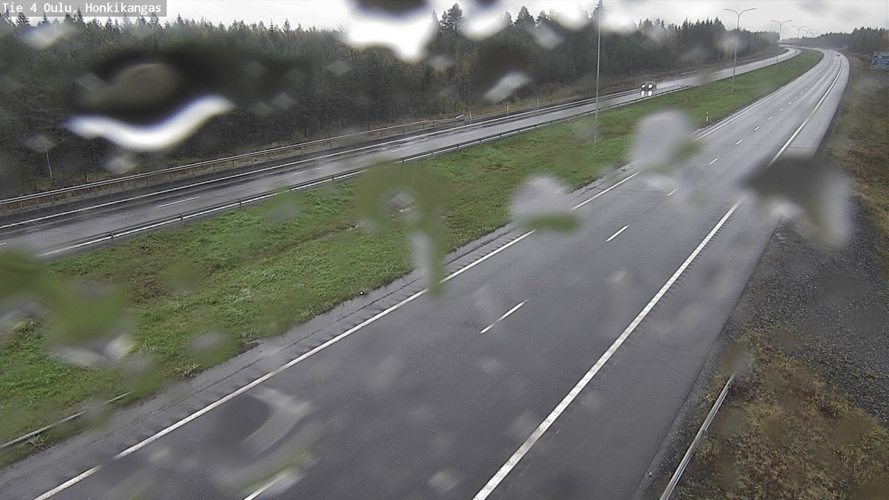 Weather Camera Image Road 4 Oulu, Honkikangas, Oulu, Pohjois-Pohjanmaa