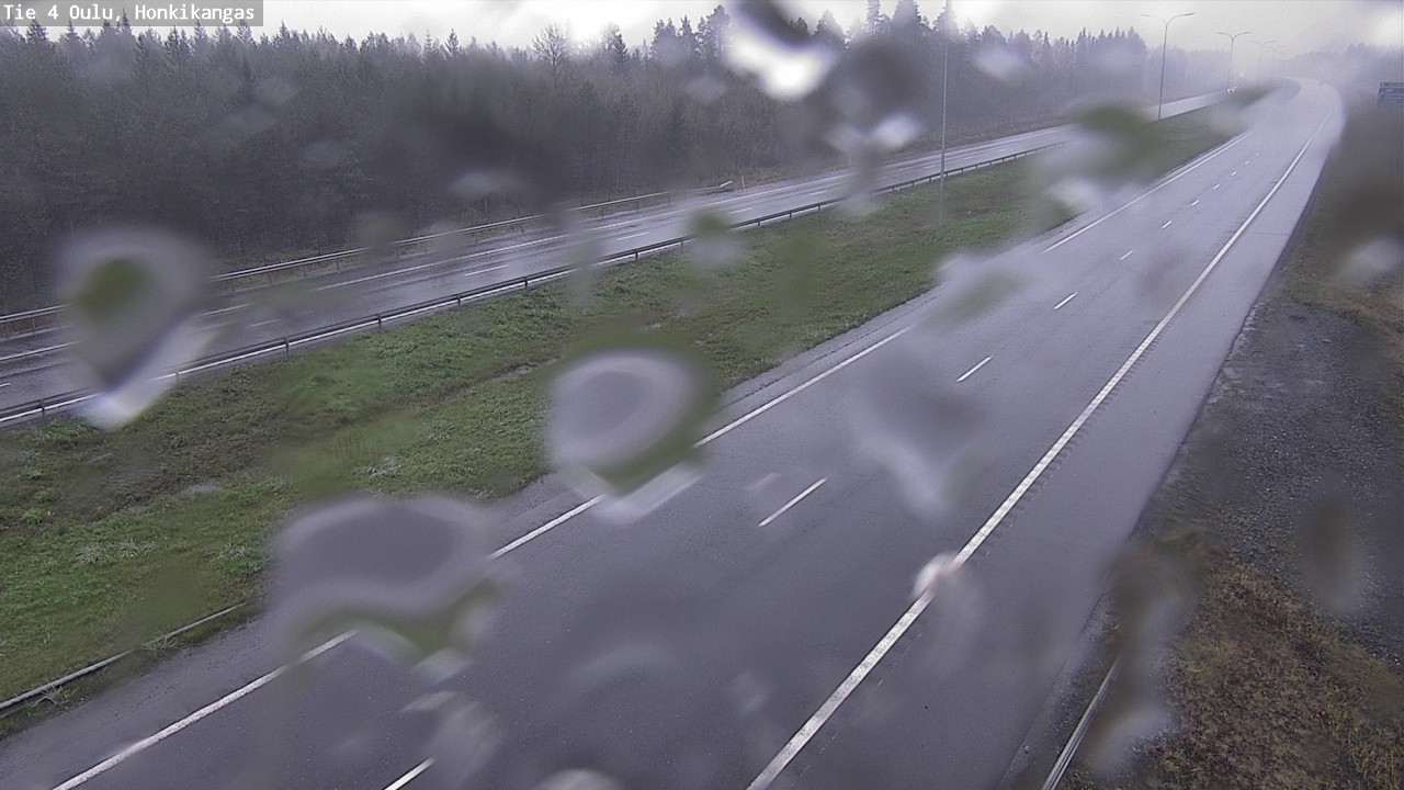 Weather Camera Image Road 4 Oulu, Honkikangas, Oulu, Pohjois-Pohjanmaa