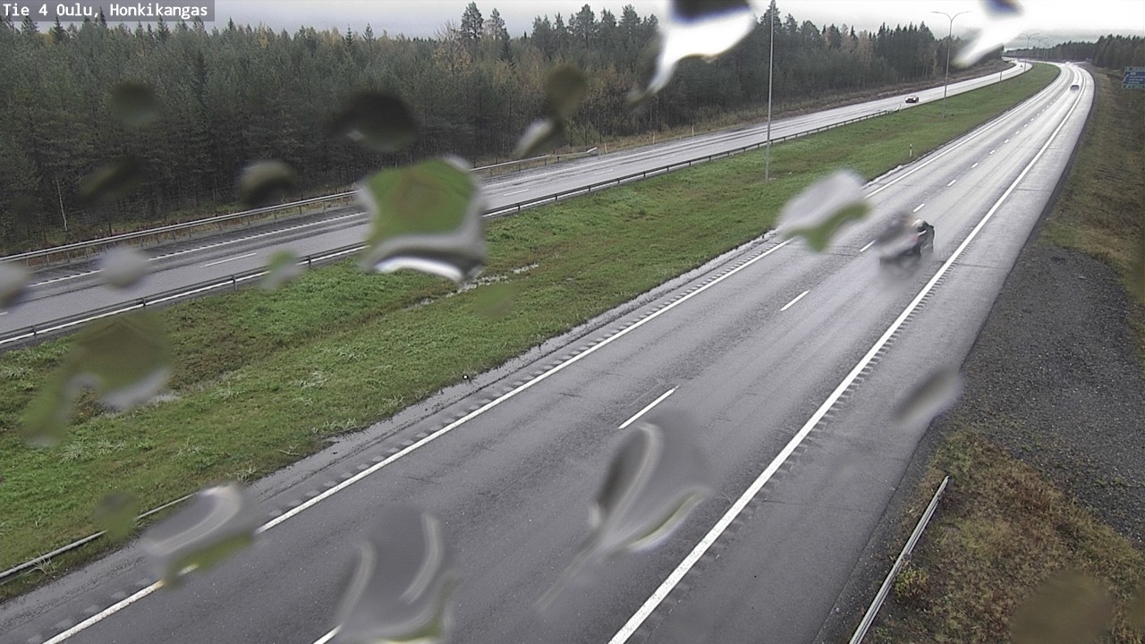 Weather Camera Image Road 4 Oulu, Honkikangas, Oulu, Pohjois-Pohjanmaa