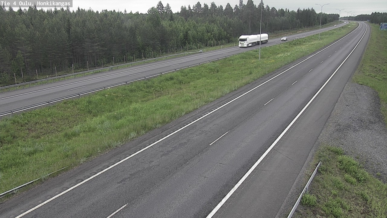 Kelikamerat Kuva Tie 4 Oulu, Honkikangas, Oulu, Pohjois-Pohjanmaa