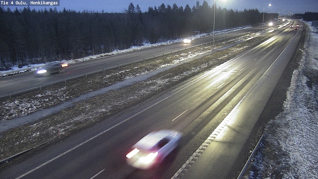 Kelikamerat Kuva Tie 4 Oulu, Honkikangas, Oulu, Pohjois-Pohjanmaa