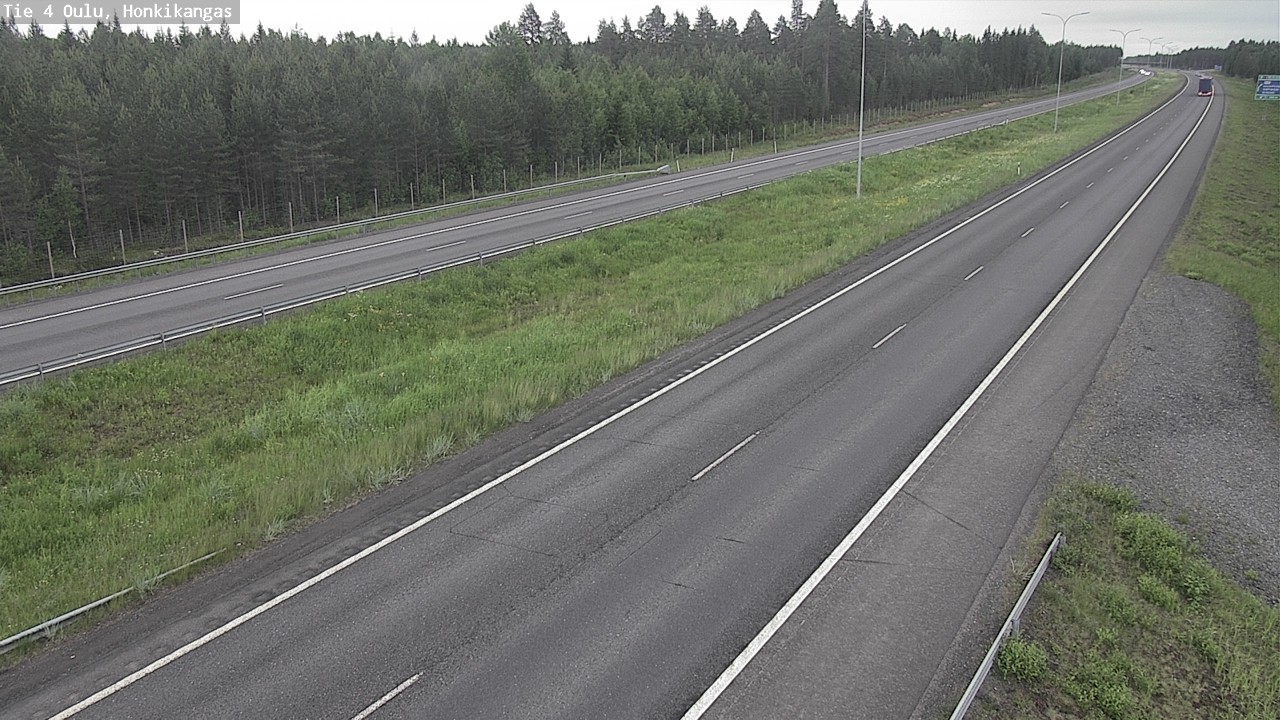 Kelikamerat Kuva Tie 4 Oulu, Honkikangas, Oulu, Pohjois-Pohjanmaa