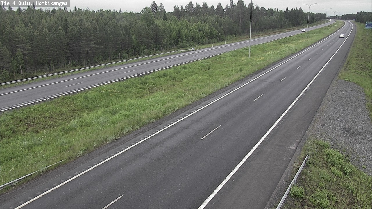 Kelikamerat Kuva Tie 4 Oulu, Honkikangas, Oulu, Pohjois-Pohjanmaa