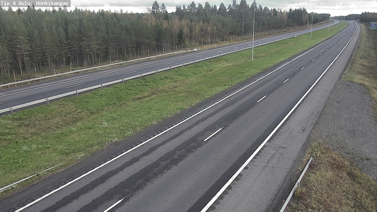 Kelikamerat Kuva Tie 4 Oulu, Honkikangas, Oulu, Pohjois-Pohjanmaa