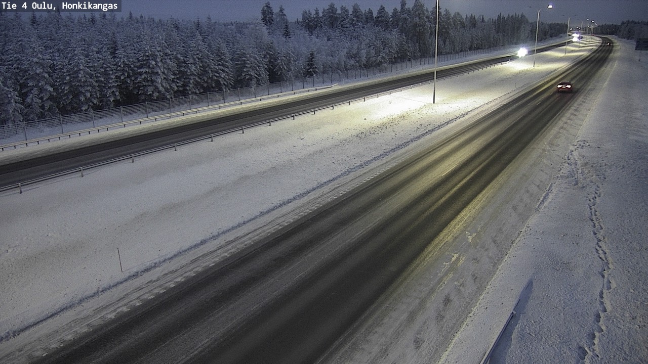 Kelikamerat Kuva Tie 4 Oulu, Honkikangas, Oulu, Pohjois-Pohjanmaa