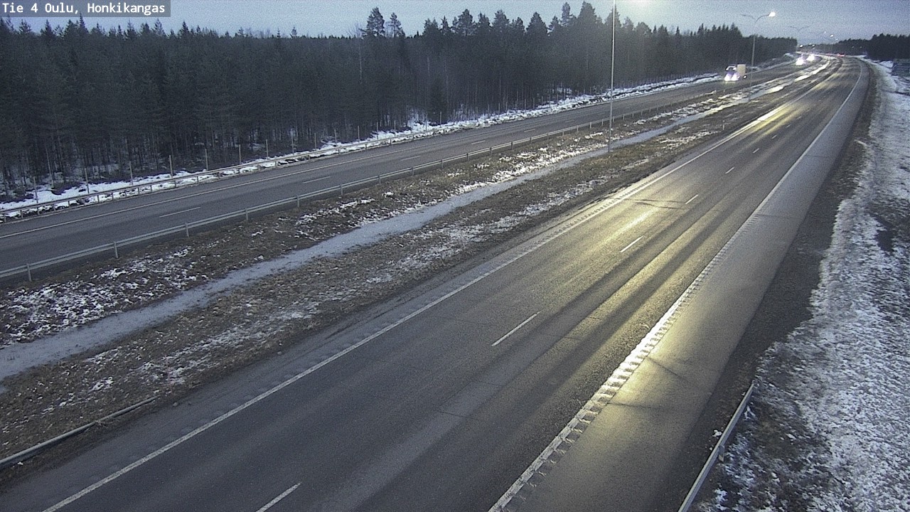 Kelikamerat Kuva Tie 4 Oulu, Honkikangas, Oulu, Pohjois-Pohjanmaa