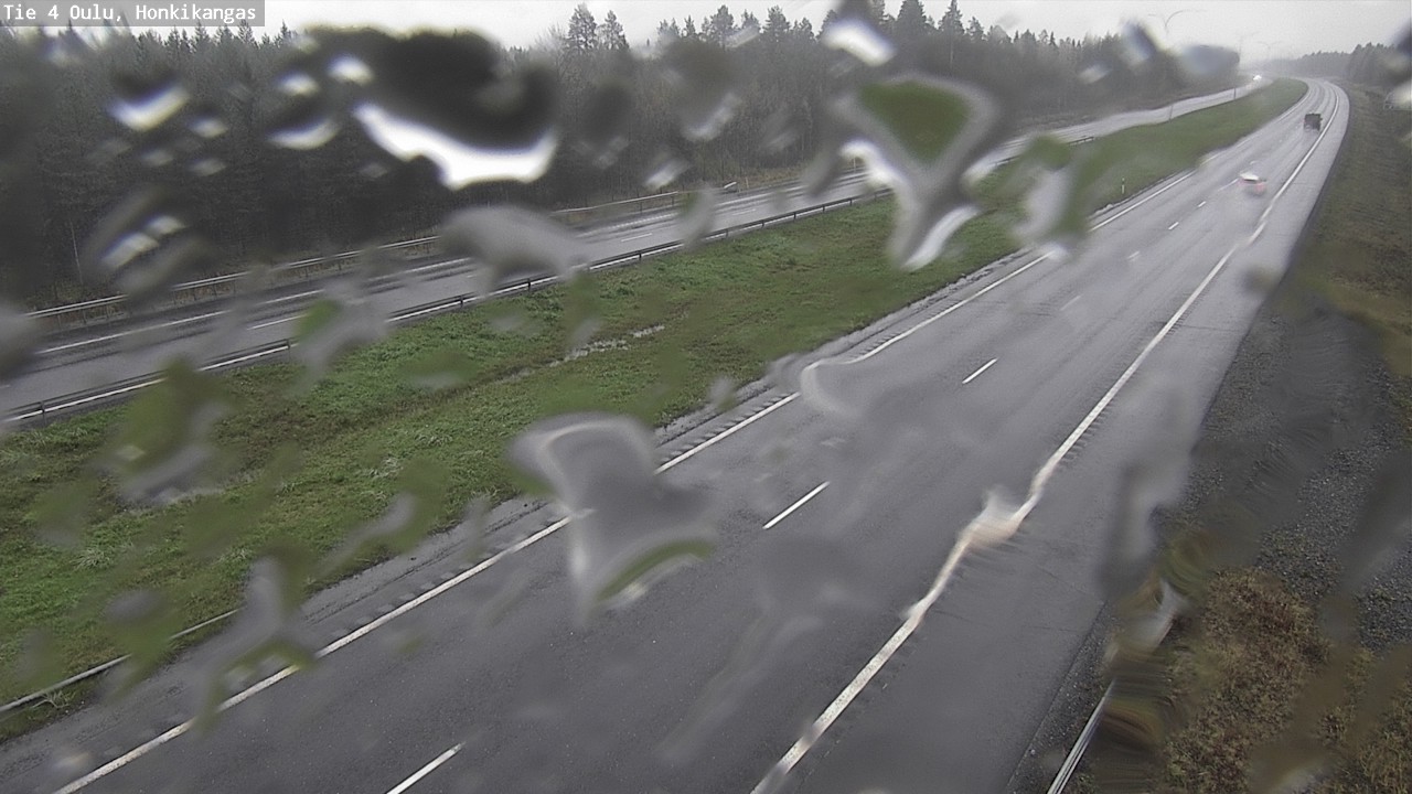 Weather Camera Image Road 4 Oulu, Honkikangas, Oulu, Pohjois-Pohjanmaa