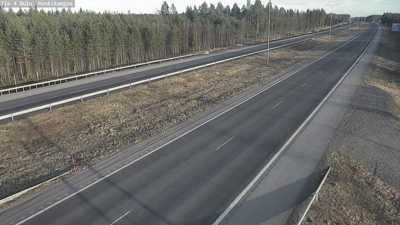 Kelikamerat Kuva Tie 4 Oulu, Honkikangas, Oulu, Pohjois-Pohjanmaa