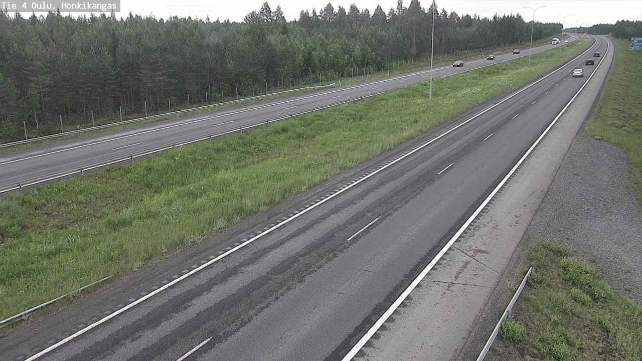 Kelikamerat Kuva Tie 4 Oulu, Honkikangas, Oulu, Pohjois-Pohjanmaa