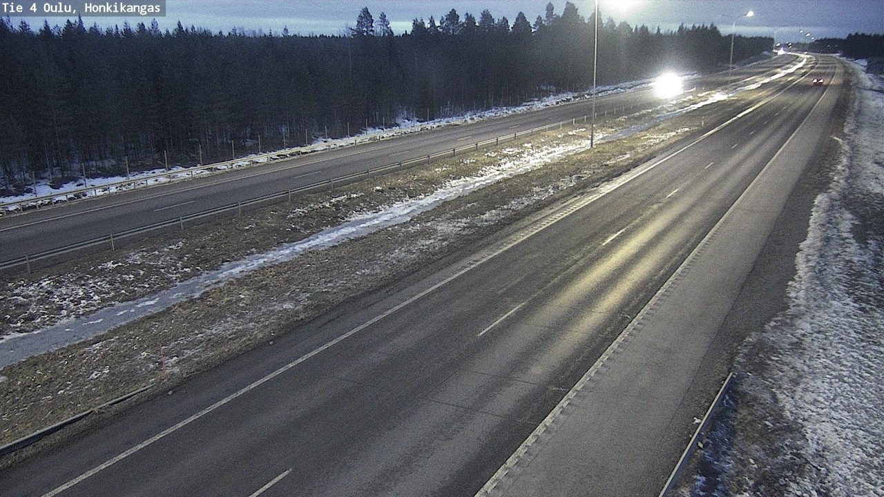 Kelikamerat Kuva Tie 4 Oulu, Honkikangas, Oulu, Pohjois-Pohjanmaa